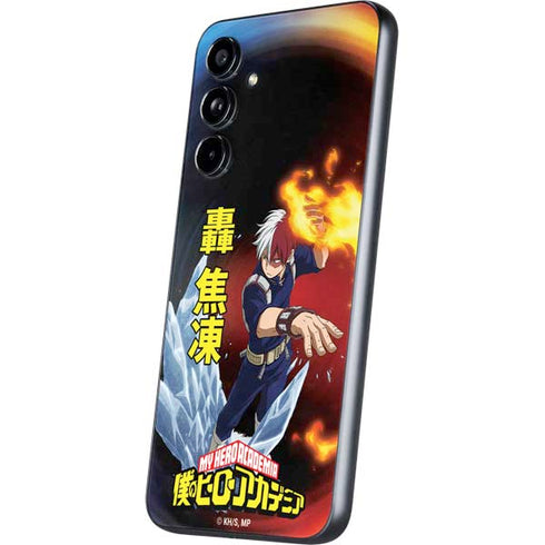 My Hero Academia Shoto Todoroki Season 4 Galaxy A54 5G Skin